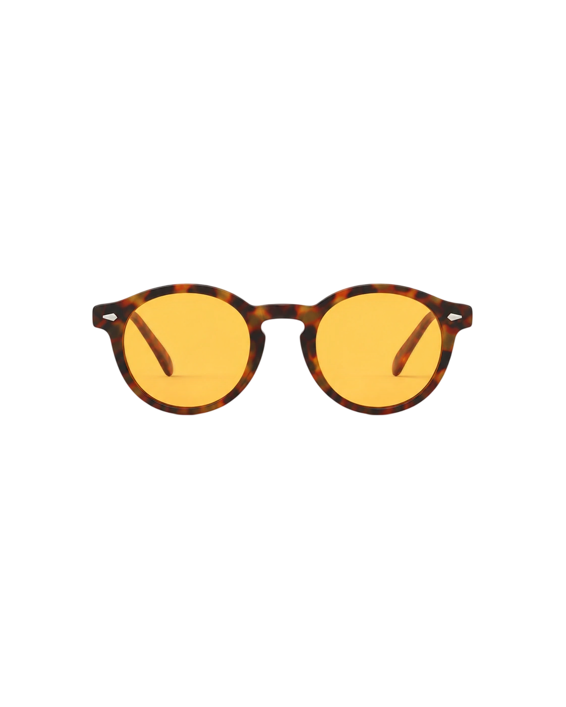 Gafas de carey en vista frontal